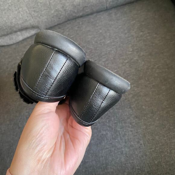 Rachel girls black Mary jane style shoes size 12 - Picture 7 of 8